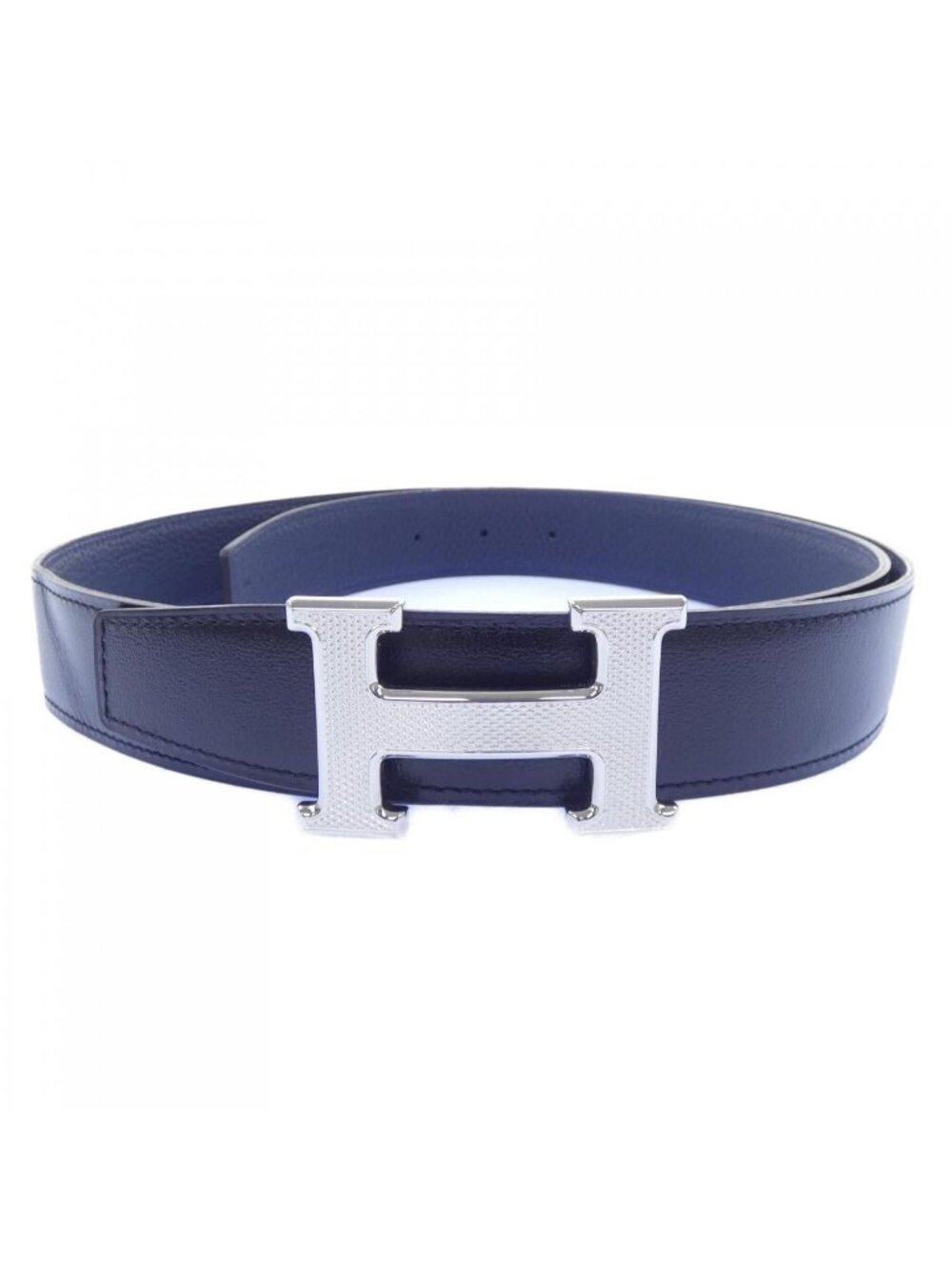 Hermes Guilloche 32 Reversible Belt